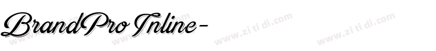BrandPro Inline字体转换